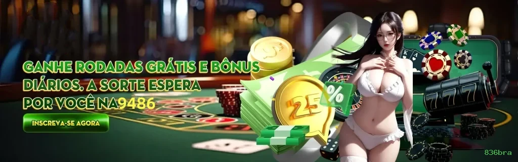 Slots online da 836bra com jackpots progressivos